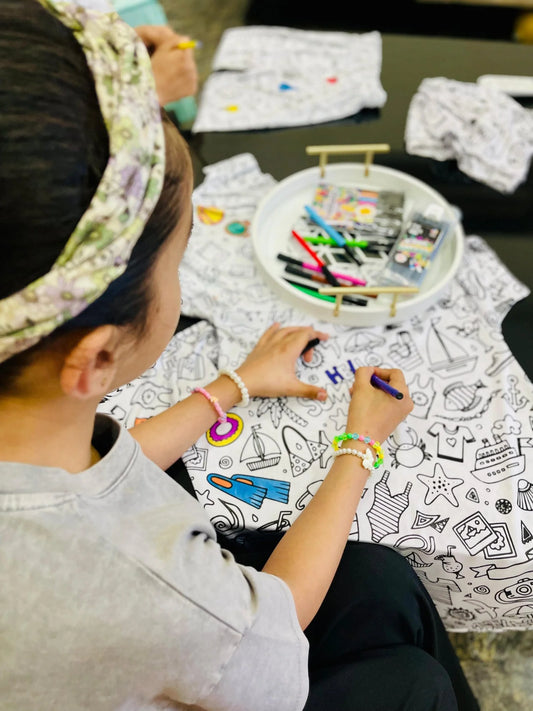 Colorable Pajamas Sets