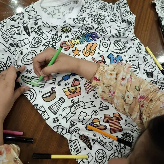 Colorable Kids Shirt Only