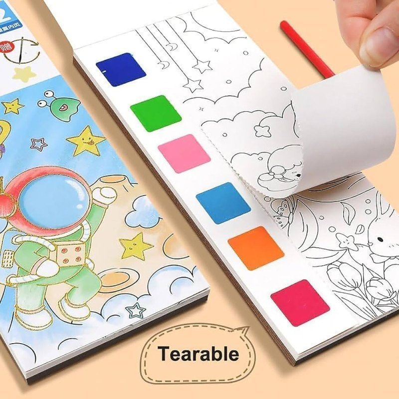 Water Color Painting Books Kids - Image 5