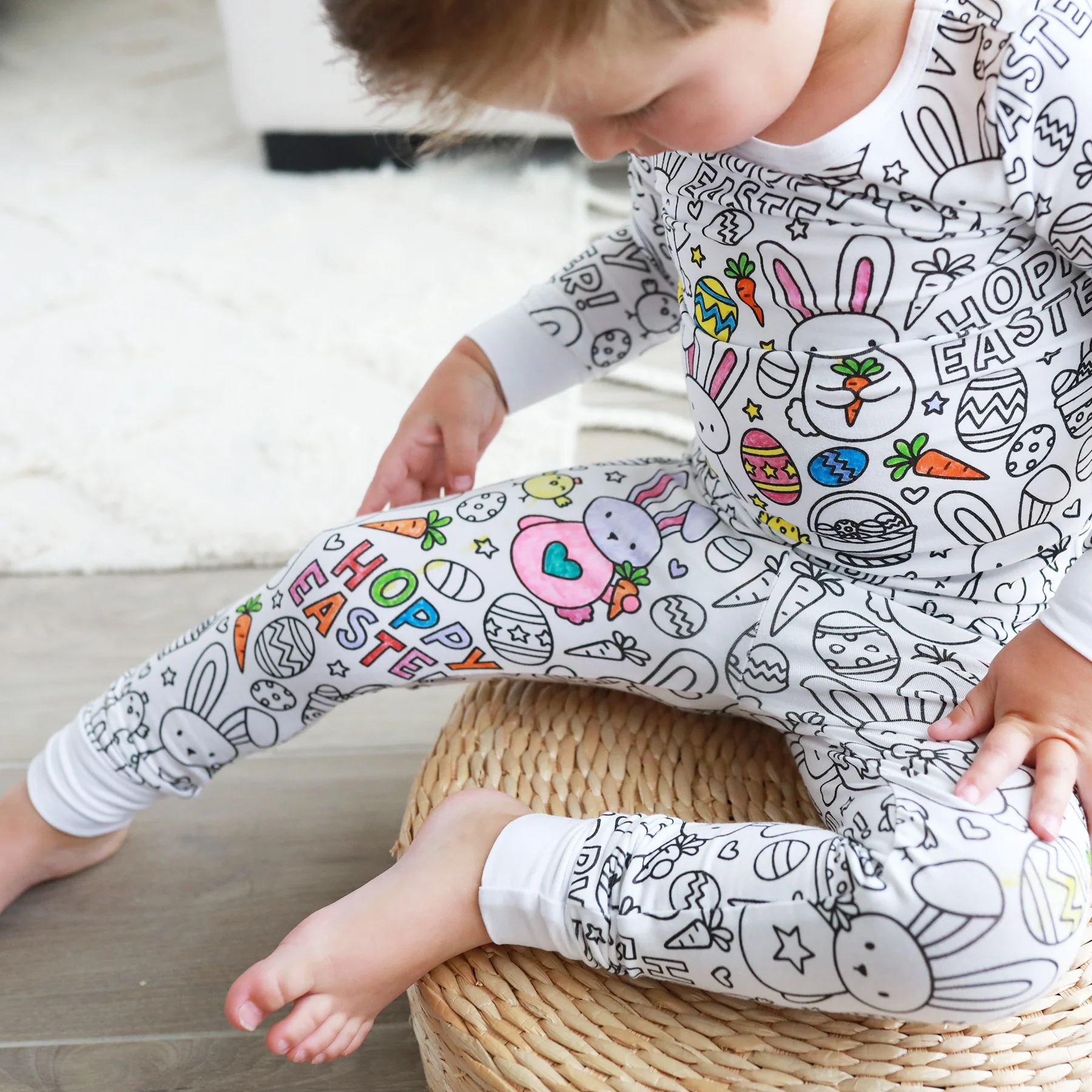 Learning Creative Design Colorable PAJAMAS Set - Image 6